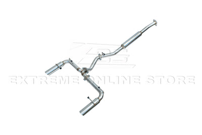 2022-Present Toyota GR86 Subaru BRZ BOSO Style Muffler Delete Cat Back Exhaust