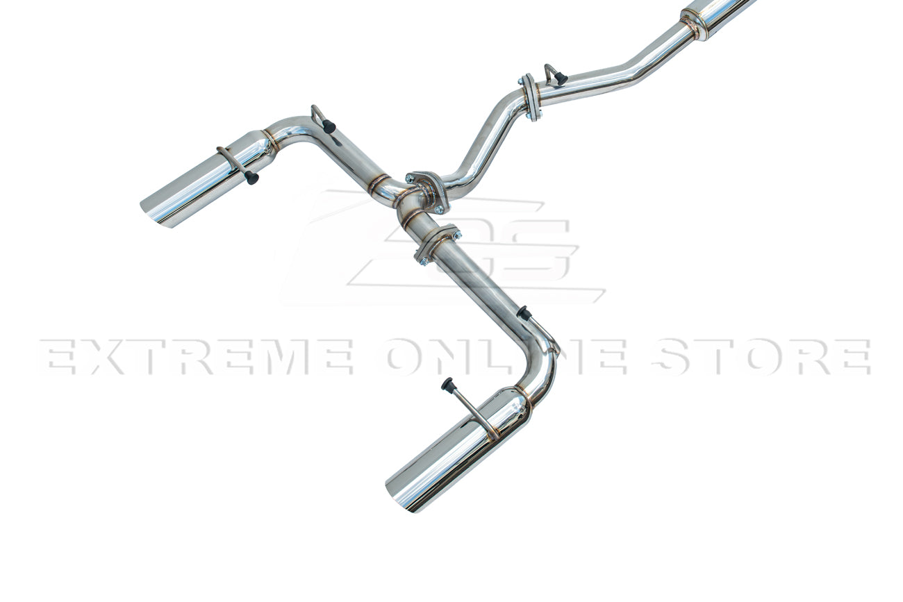 2022-Present Toyota GR86 Subaru BRZ BOSO Style Muffler Delete Cat Back Exhaust