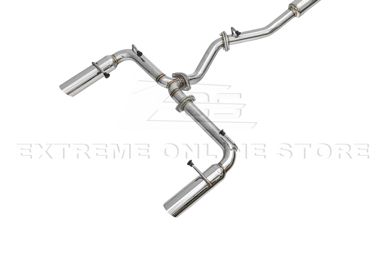 2022-Present Toyota GR86 Subaru BRZ BOSO Style Muffler Delete Cat Back Exhaust