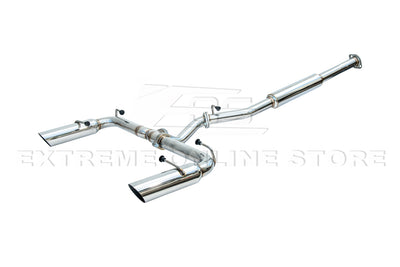 2022-Present Toyota GR86 Subaru BRZ BOSO Style Muffler Delete Cat Back Exhaust