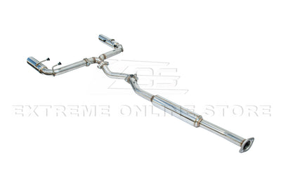 2022-Present Toyota GR86 Subaru BRZ BOSO Style Muffler Delete Cat Back Exhaust