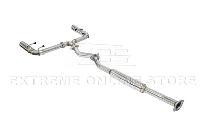 2022-Present Toyota GR86 Subaru BRZ BOSO Style Muffler Delete Cat Back Exhaust