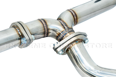 2022-Present Toyota GR86 Subaru BRZ BOSO Style Muffler Delete Cat Back Exhaust