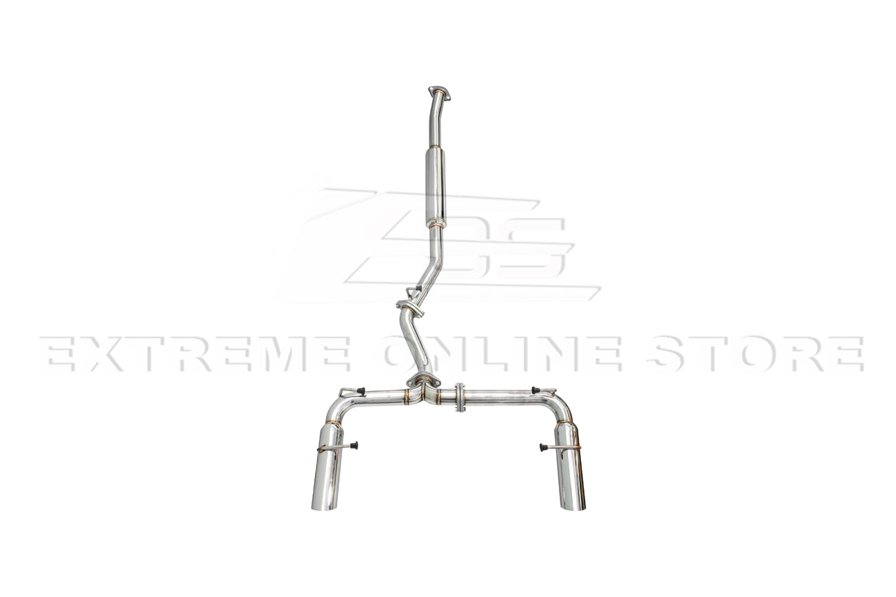 2022-Present Toyota GR86 Subaru BRZ BOSO Style Muffler Delete Cat Back Exhaust