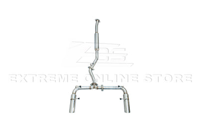 2022-Present Toyota GR86 Subaru BRZ BOSO Style Muffler Delete Cat Back Exhaust