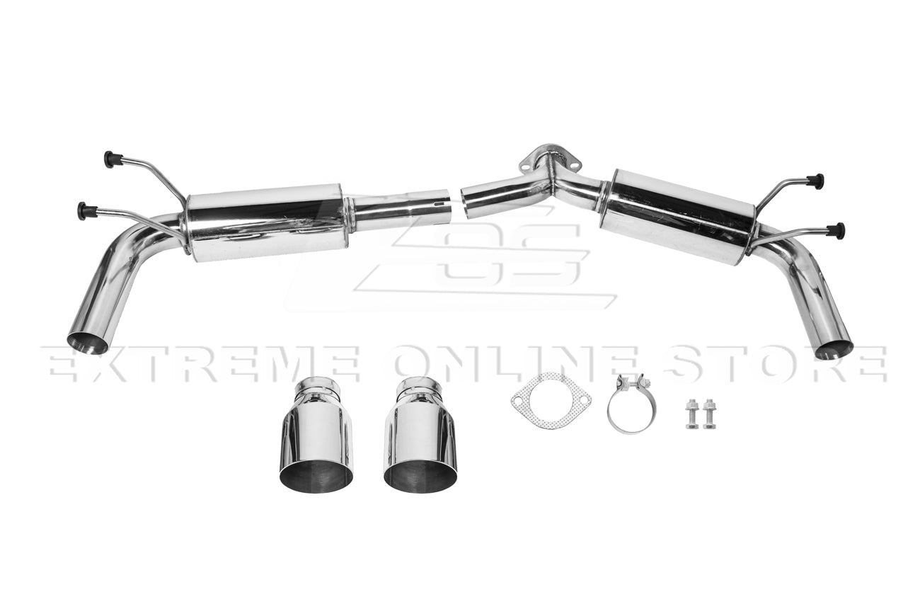 2019-Present Mazda 3 Hatchback Axle Back Dual Tips Muffler Exhaust