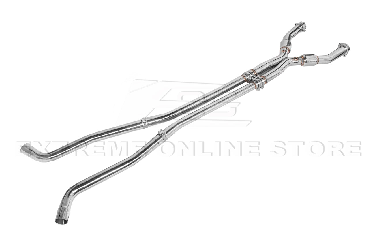 2009-2014 Cadillac CTS-V Long Tube Headers & Resonated Mid Pipe