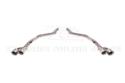 2024-Present Ford Mustang GT Muffler Delete Axle Back Quad Tips Exhaust