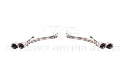 2024-Present Ford Mustang GT Muffler Delete Axle Back Quad Tips Exhaust