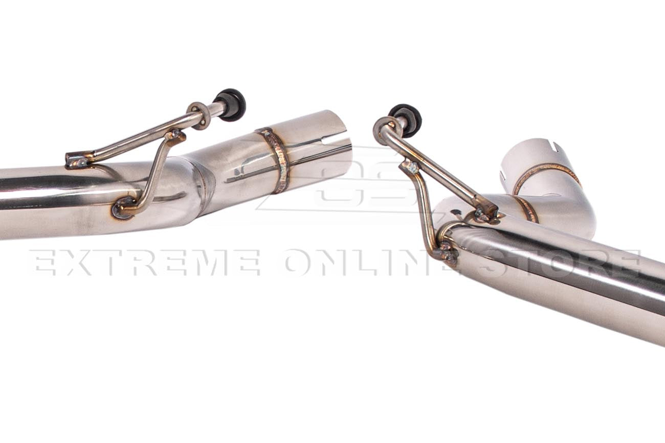 2024-Present Ford Mustang GT Muffler Delete Axle Back Quad Tips Exhaust