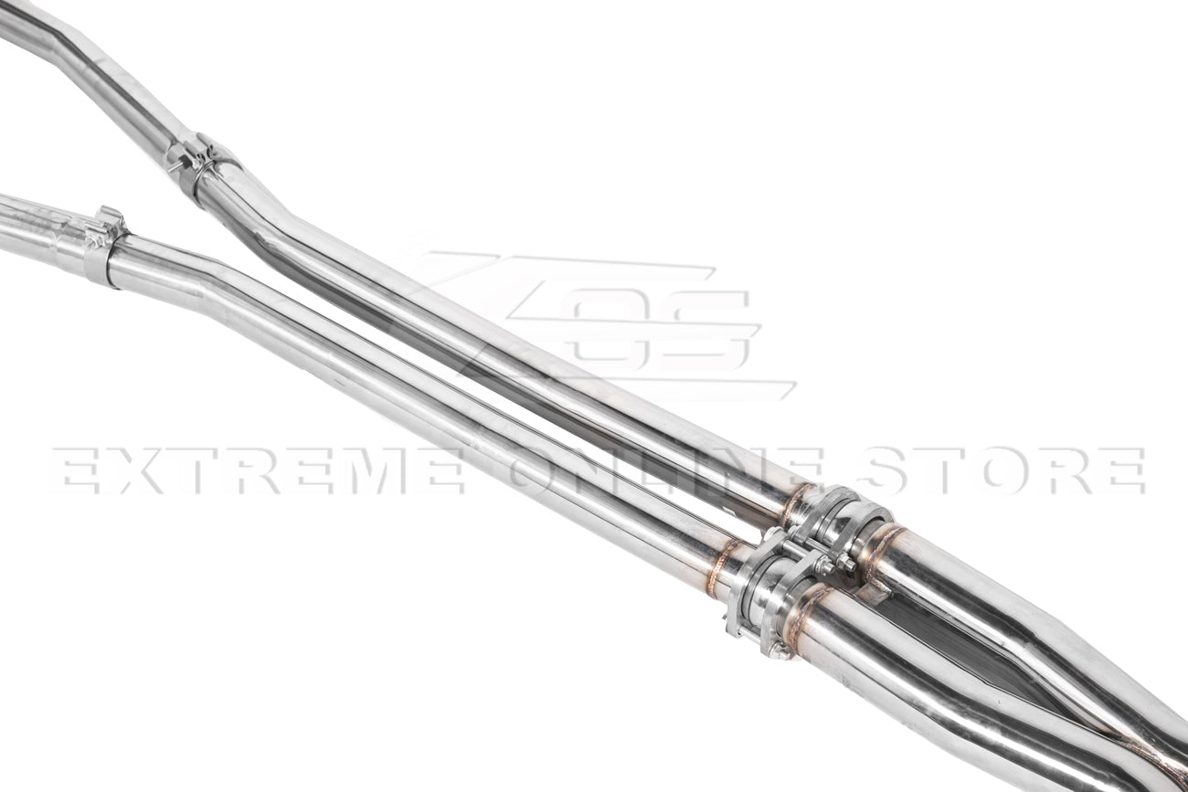 2009-2014 Cadillac CTS-V Long Tube Headers & Resonated Mid Pipe