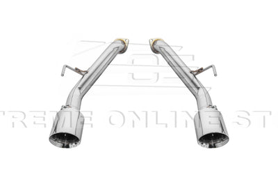 2023-Present Nissan 400Z RZ34 Stainless Steel Muffler Delete Axle Back Dual Tips Exhaust