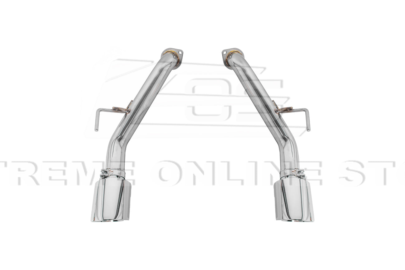 2023-Present Nissan 400Z RZ34 Stainless Steel Muffler Delete Axle Back Dual Tips Exhaust