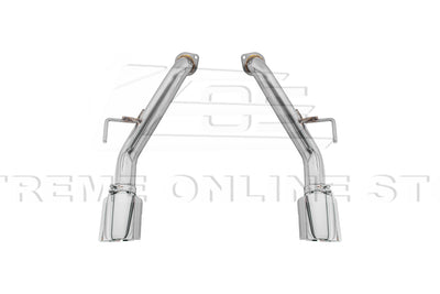 2023-Present Nissan 400Z RZ34 Stainless Steel Muffler Delete Axle Back Dual Tips Exhaust