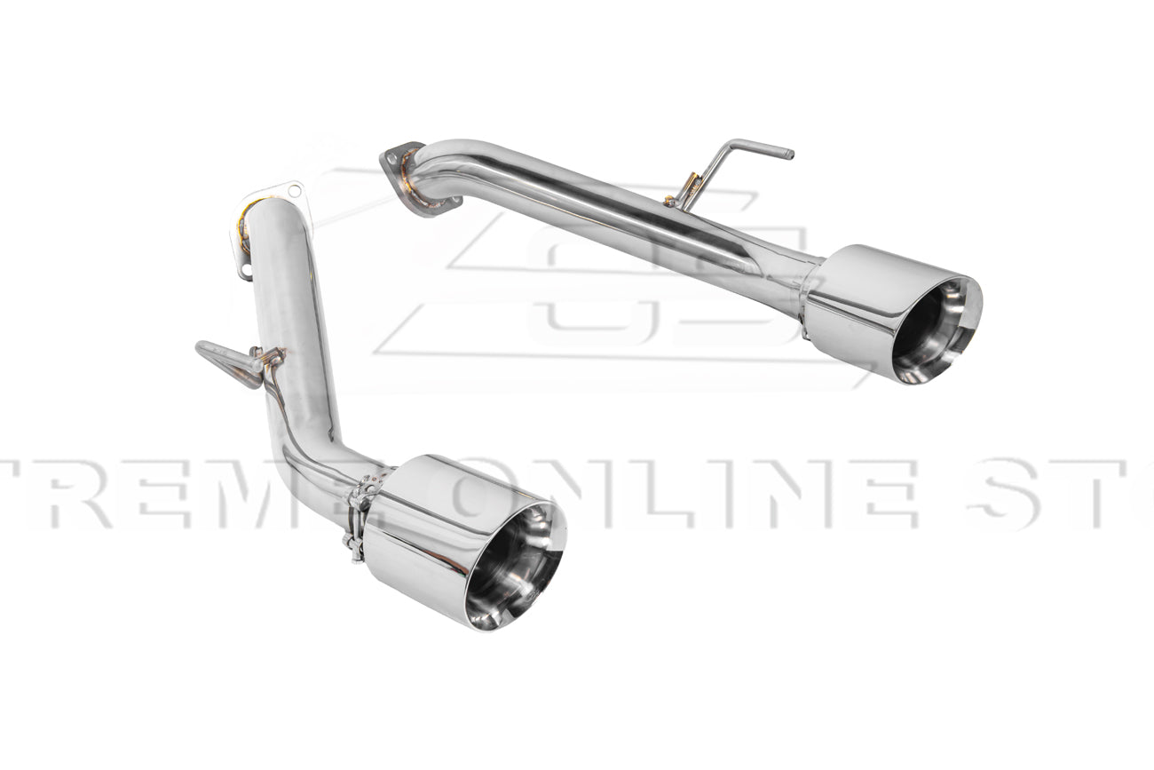 2023-Present Nissan 400Z RZ34 Stainless Steel Muffler Delete Axle Back Dual Tips Exhaust