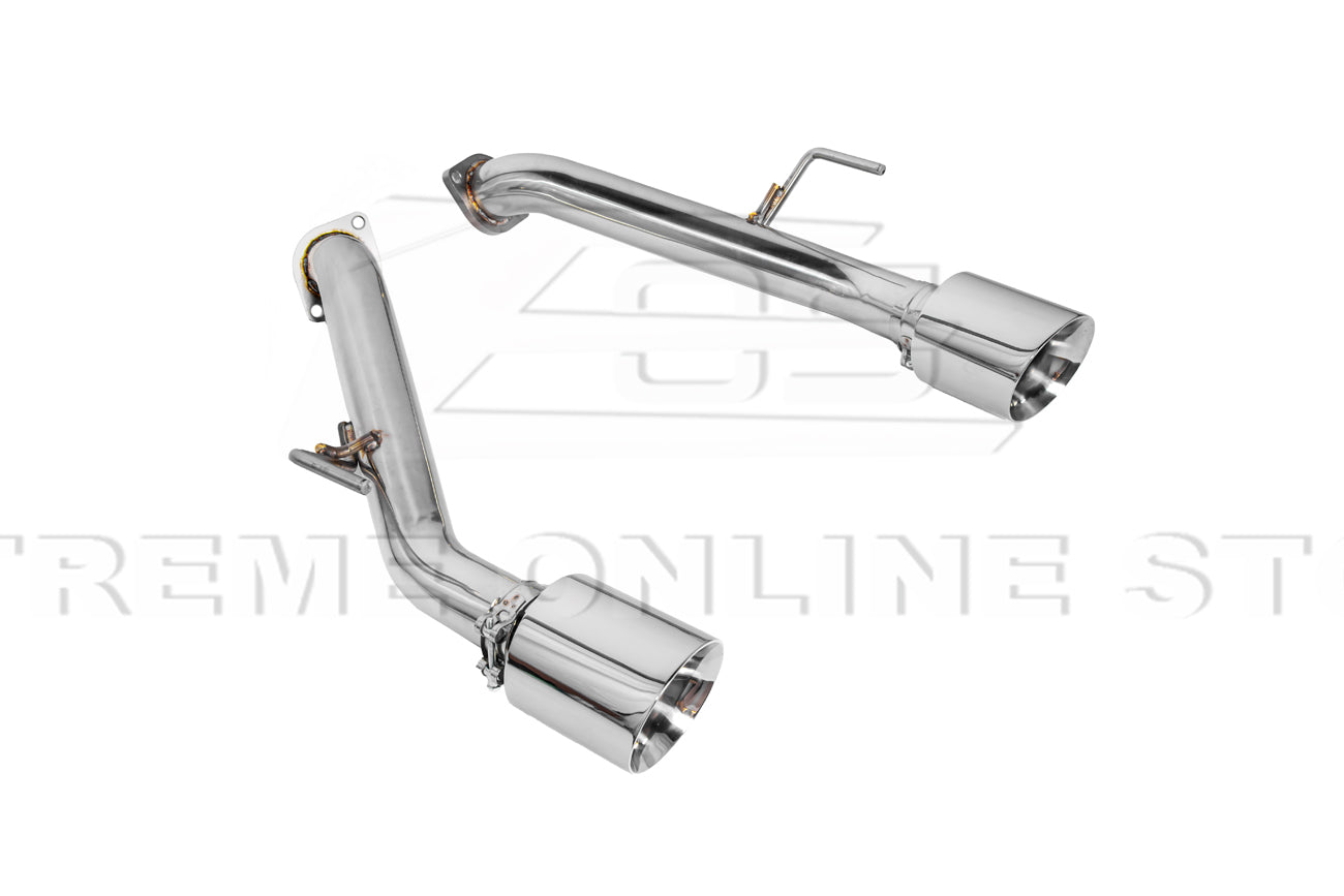 2023-Present Nissan 400Z RZ34 Stainless Steel Muffler Delete Axle Back Dual Tips Exhaust