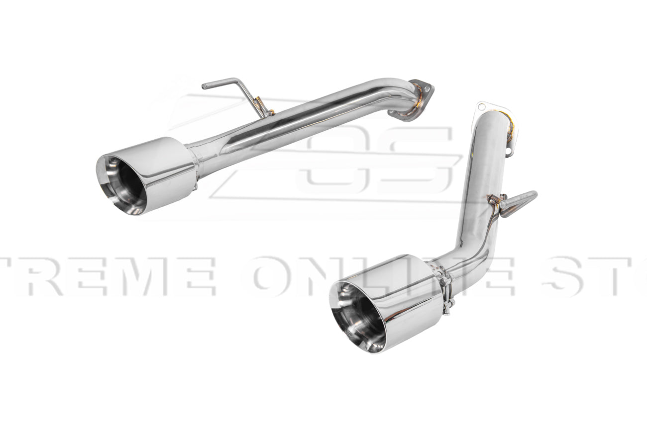 2023-Present Nissan 400Z RZ34 Stainless Steel Muffler Delete Axle Back Dual Tips Exhaust