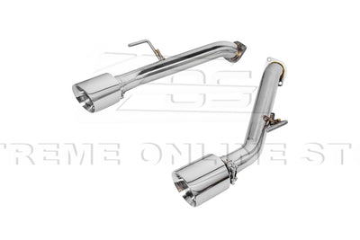 2023-Present Nissan 400Z RZ34 Stainless Steel Muffler Delete Axle Back Dual Tips Exhaust