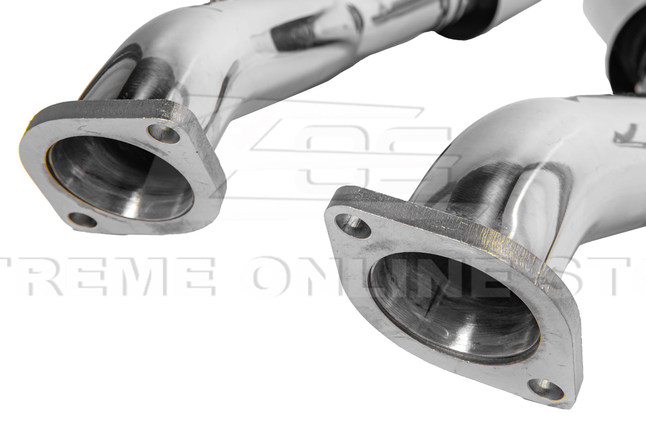 2023-Present Nissan 400Z RZ34 Stainless Steel Muffler Delete Axle Back Dual Tips Exhaust