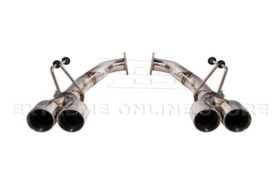 2008-2009 Pontiac G8 T-304 Muffler Delete Quad Tips Axle Back Exhaust