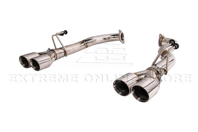 2008-2009 Pontiac G8 T-304 Muffler Delete Quad Tips Axle Back Exhaust