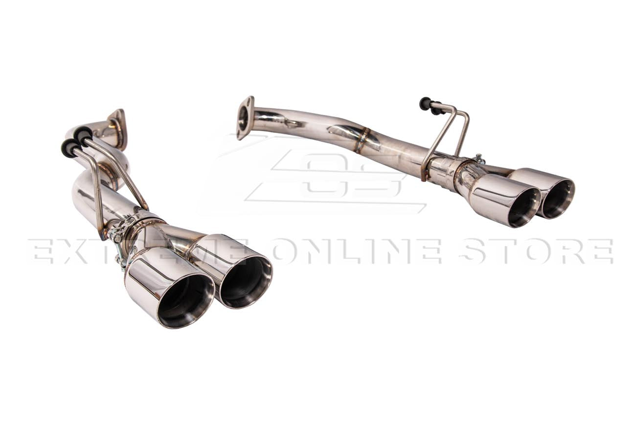 2008-2009 Pontiac G8 T-304 Muffler Delete Quad Tips Axle Back Exhaust