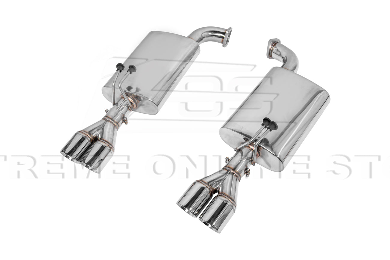 2008-2009 Pontiac G8 Stainless Steel Muffler Quad Tips Axle Back Exhaust