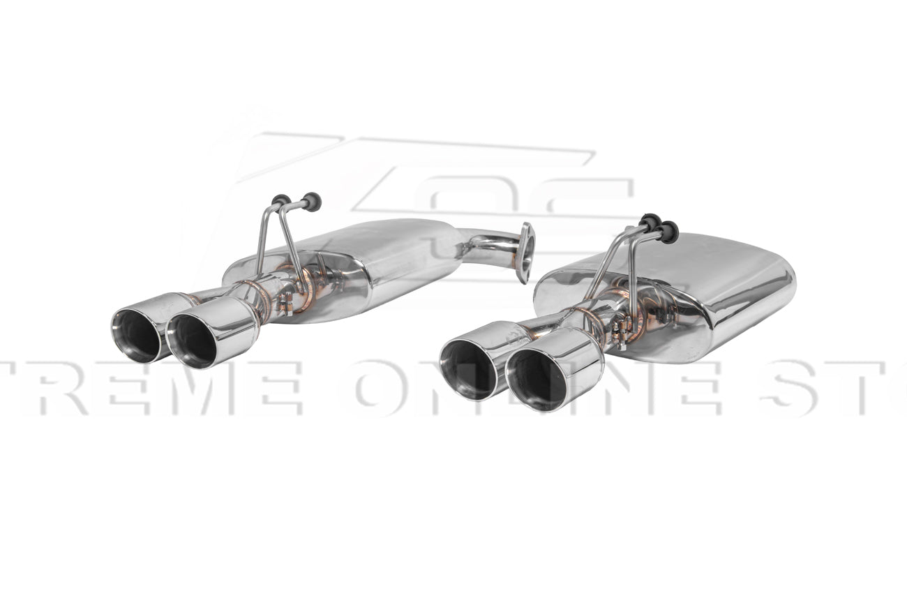 2008-2009 Pontiac G8 Stainless Steel Muffler Quad Tips Axle Back Exhaust