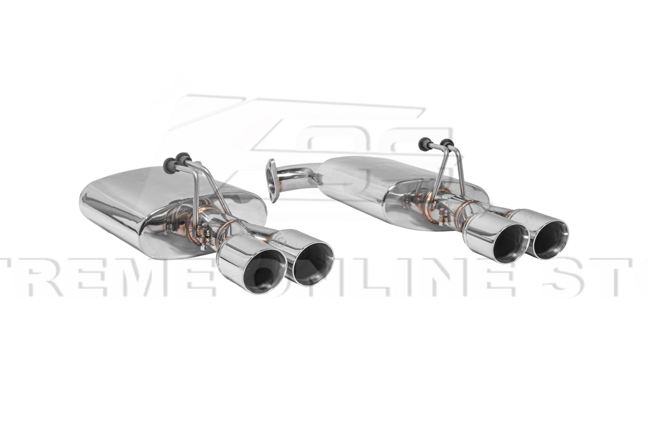 2008-2009 Pontiac G8 Stainless Steel Muffler Quad Tips Axle Back Exhaust