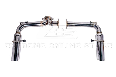 2022-Present Toyota GR86 Subaru BRZ BOSO Style Muffler Delete Axle Back Exhaust