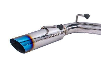 2022-Present Toyota GR86 Subaru BRZ BOSO Style Muffler Delete Burnt Tip Cat Back Exhaust