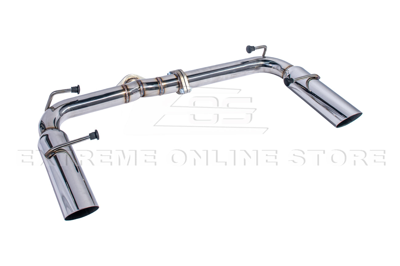 2022-Present Toyota GR86 Subaru BRZ BOSO Style Muffler Delete Axle Back Exhaust