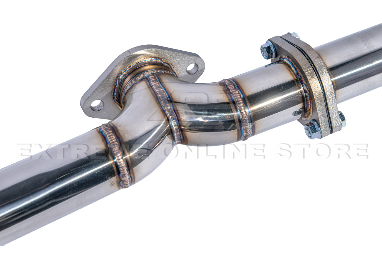 2022-Present Toyota GR86 Subaru BRZ BOSO Style Muffler Delete Axle Back Exhaust