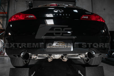 2014-2016 Infiniti Q60 Stainless Steel Axle Back 4.5" Dual Tips Exhaust