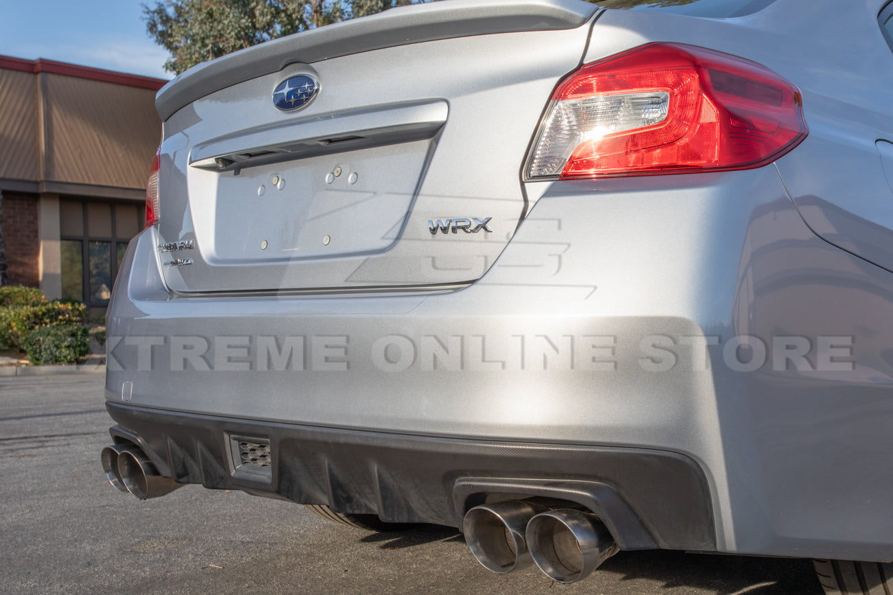 2015-2021 Subaru WRX STi Muffler Delete Axle Back Quad Tips Exhaust