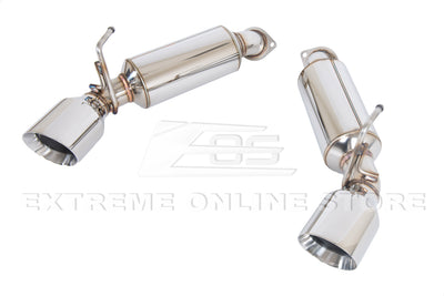 2009-2021 Nissan 370Z Z34 Stainless Steel Axle Back 4.5" Dual Tips Exhaust