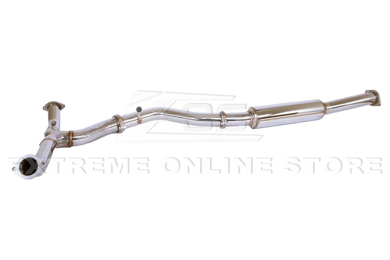 2015-2021 Subaru WRX STi Muffler Delete Quad Tips Cat-Back Exhaust