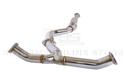 2015-2021 Subaru WRX STi Muffler Delete Quad Tips Cat-Back Exhaust