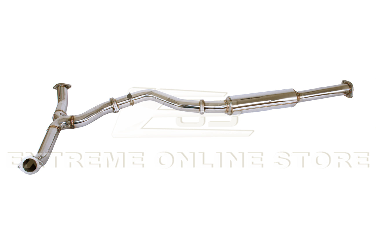 2015-2021 Subaru WRX STi Muffler Delete Quad Tips Cat-Back Exhaust