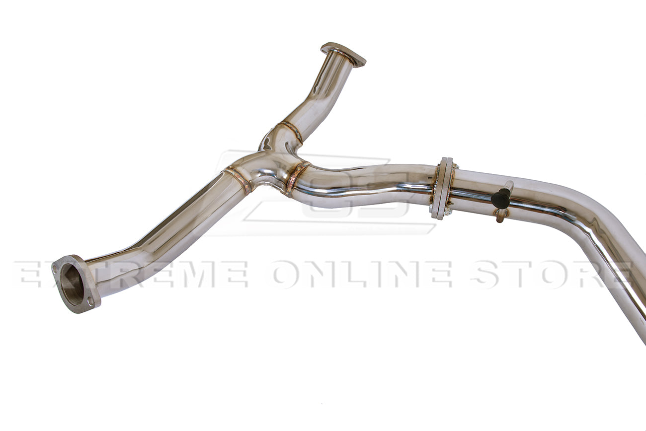 2015-2021 Subaru WRX STi Muffler Delete Quad Tips Cat-Back Exhaust