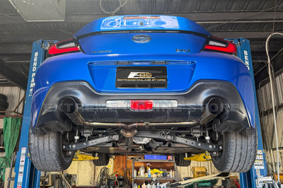 2022-Present Toyota GR86 Subaru BRZ BOSO Style Muffler Delete Cat Back Exhaust