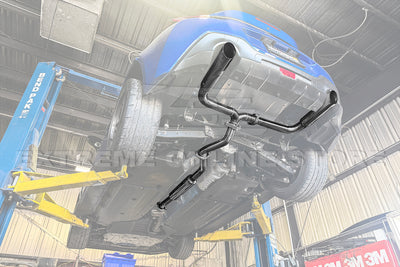 2022-Present Toyota GR86 Subaru BRZ BOSO Style Muffler Delete Cat Back Exhaust