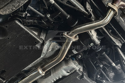 2022-Present Toyota GR86 Subaru BRZ BOSO Style Muffler Delete Cat Back Exhaust