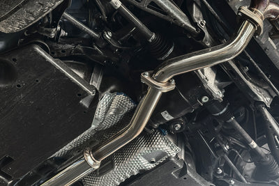 2022-Present Toyota GR86 Subaru BRZ BOSO Style Muffler Delete Burnt Tip Cat Back Exhaust