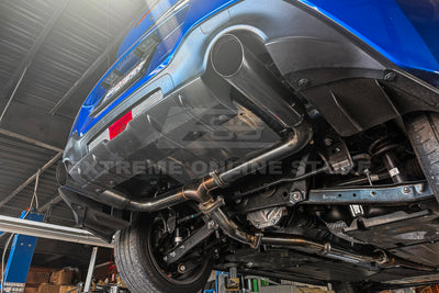 2022-Present Toyota GR86 Subaru BRZ BOSO Style Muffler Delete Cat Back Exhaust