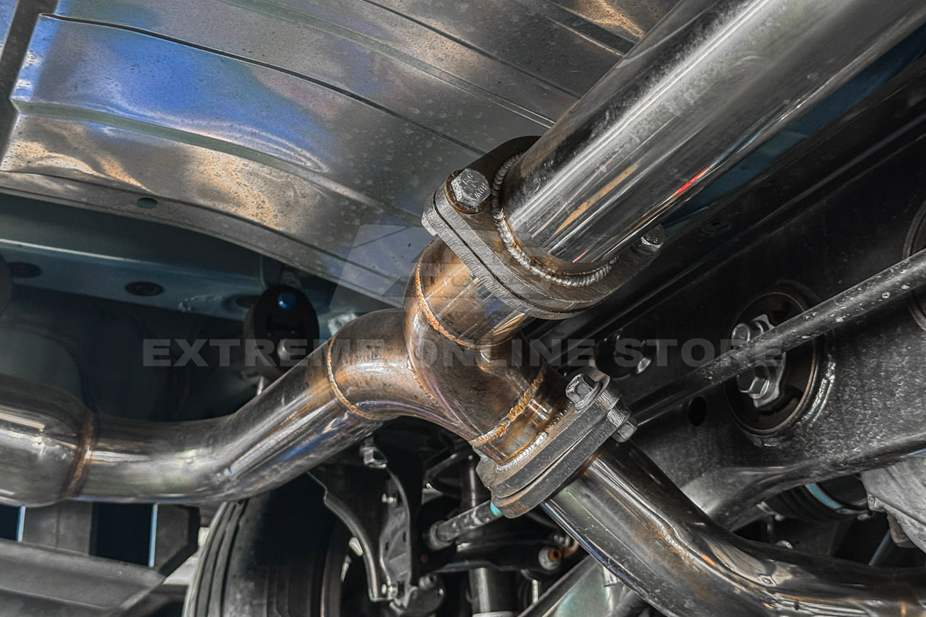 2022-Present Toyota GR86 Subaru BRZ BOSO Style Muffler Delete Cat Back Exhaust
