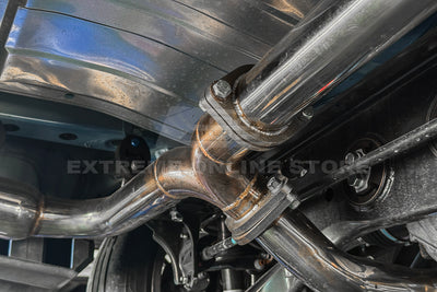 2022-Present Toyota GR86 Subaru BRZ BOSO Style Muffler Delete Cat Back Exhaust