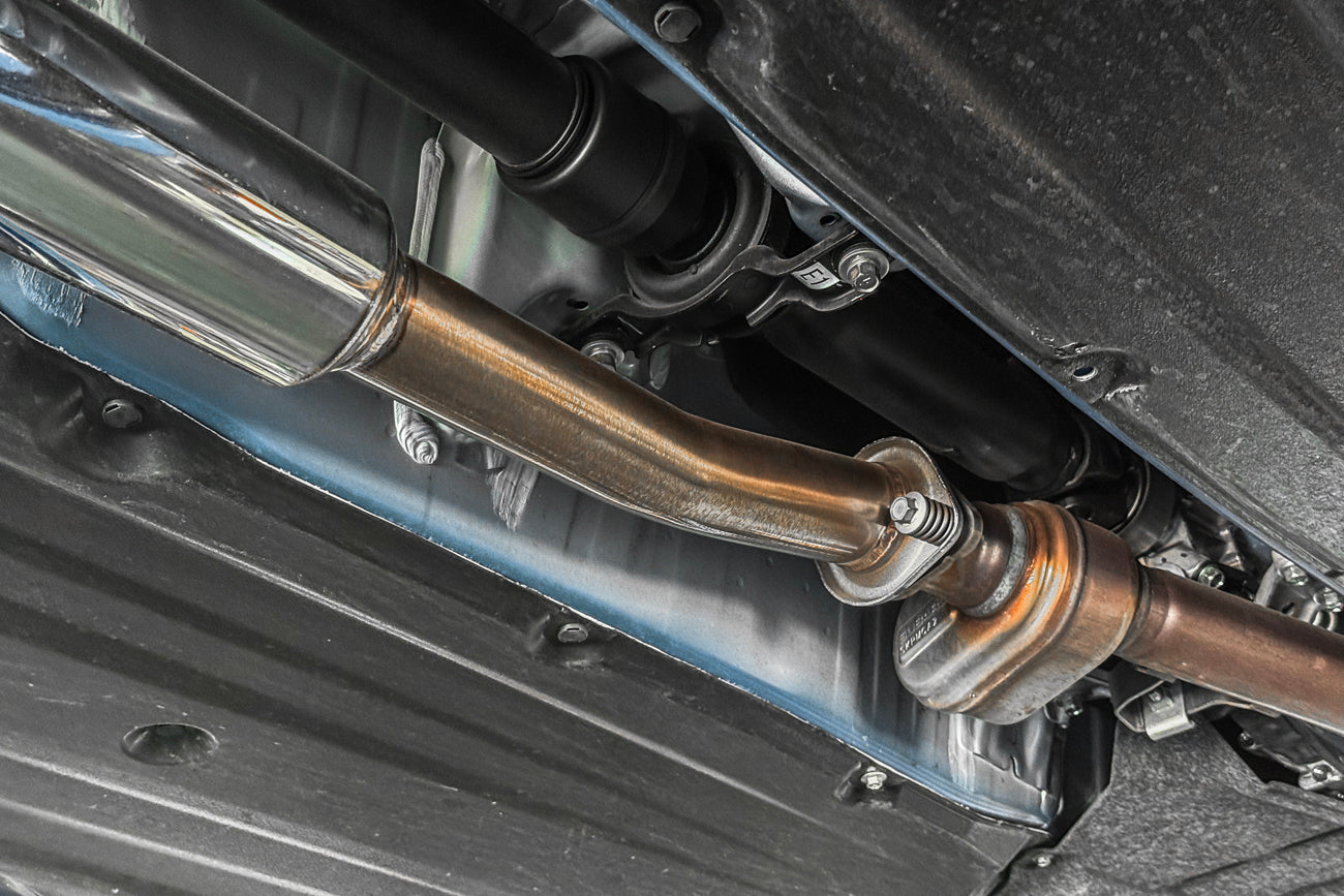 2022-Present Toyota GR86 Subaru BRZ BOSO Style Muffler Delete Burnt Tip Cat Back Exhaust