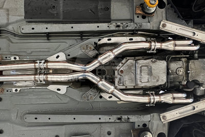 2009-2014 Cadillac CTS-V Long Tube Headers & Resonated Mid Pipe