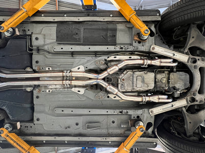 2009-2014 Cadillac CTS-V Long Tube Headers & Resonated Mid Pipe